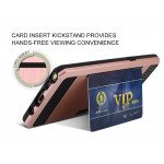 Wholesale Galaxy Note FE / Note Fan Edition / Note 7 Credit Card Armor Case (Rose Gold)